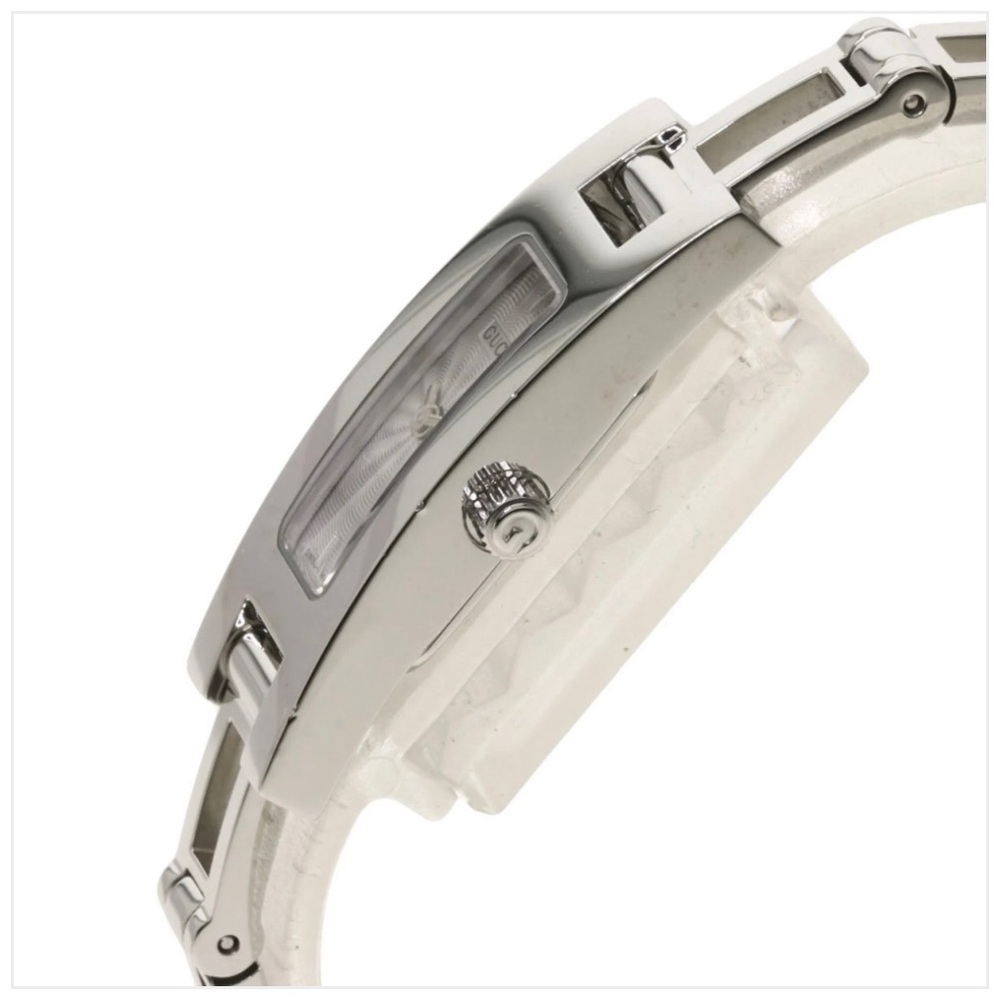 Authentic Gucci 3900l Square Face Watch Stainless… - image 5